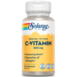 Solaray - C-vitamin 500 mg (100 kapslar)